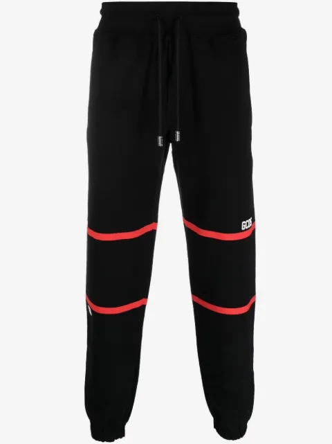 GCDS pantalones de chándal a rayas