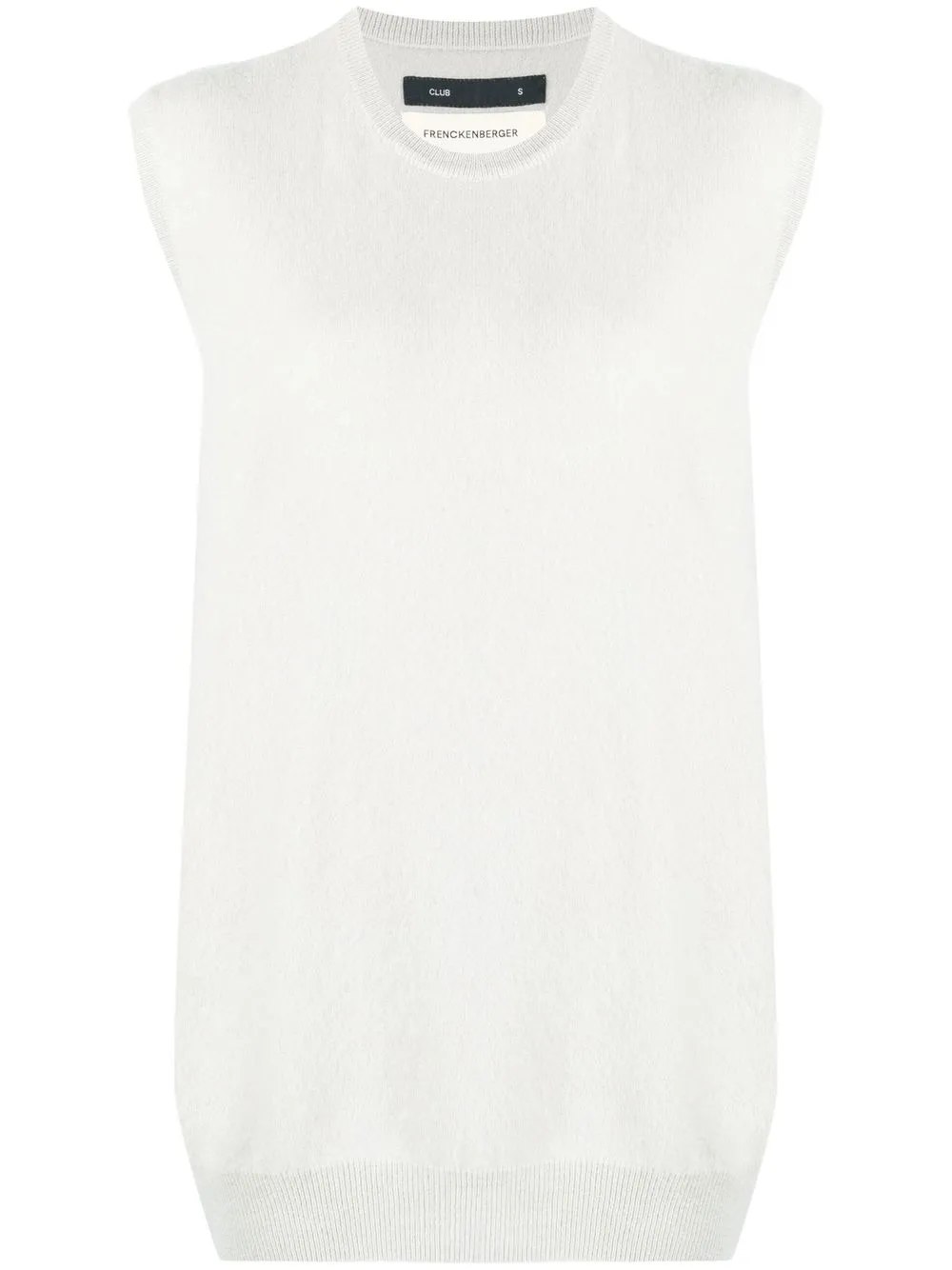 

Frenckenberger camiseta tejida con cuello redondo - Neutro