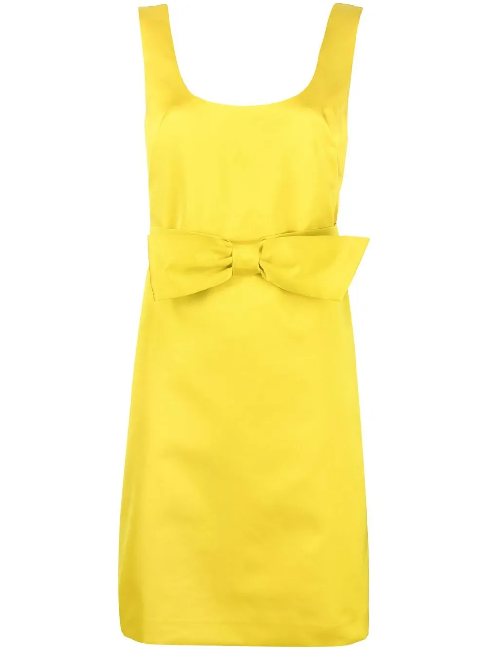 

P.A.R.O.S.H. bow-detail dress - Yellow