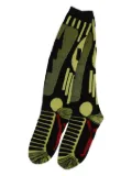 Walter Van Beirendonck panelled socks - Black
