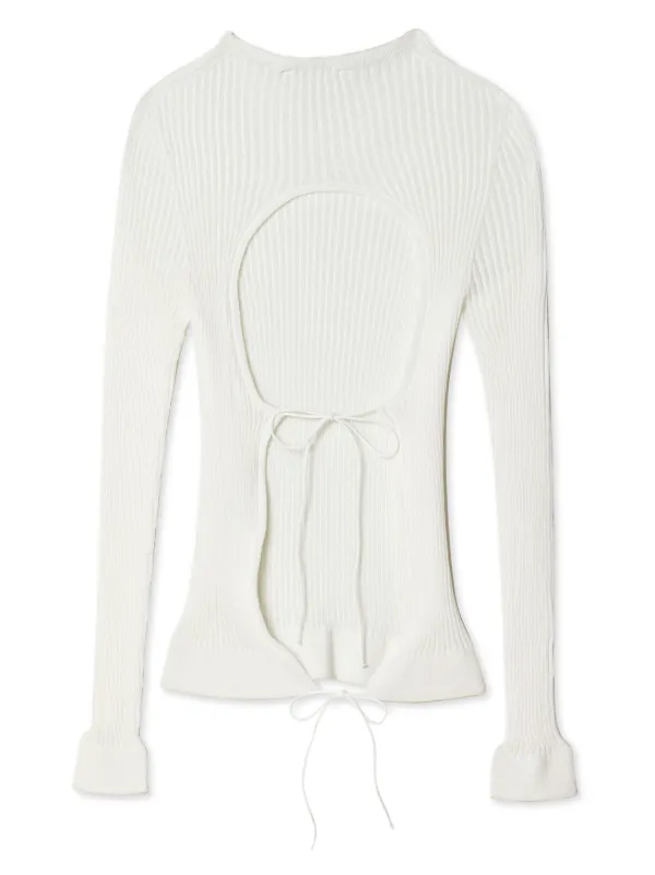 Cecilie Bahnsen Jayla Knitted Top - Farfetch