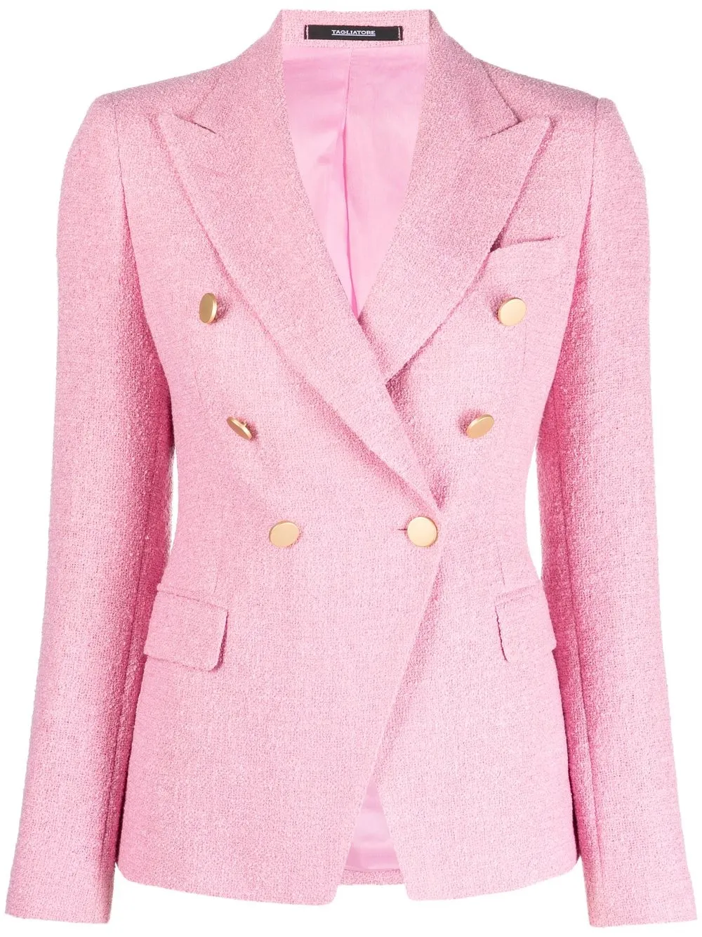

Tagliatore double-breasted blazer - Pink