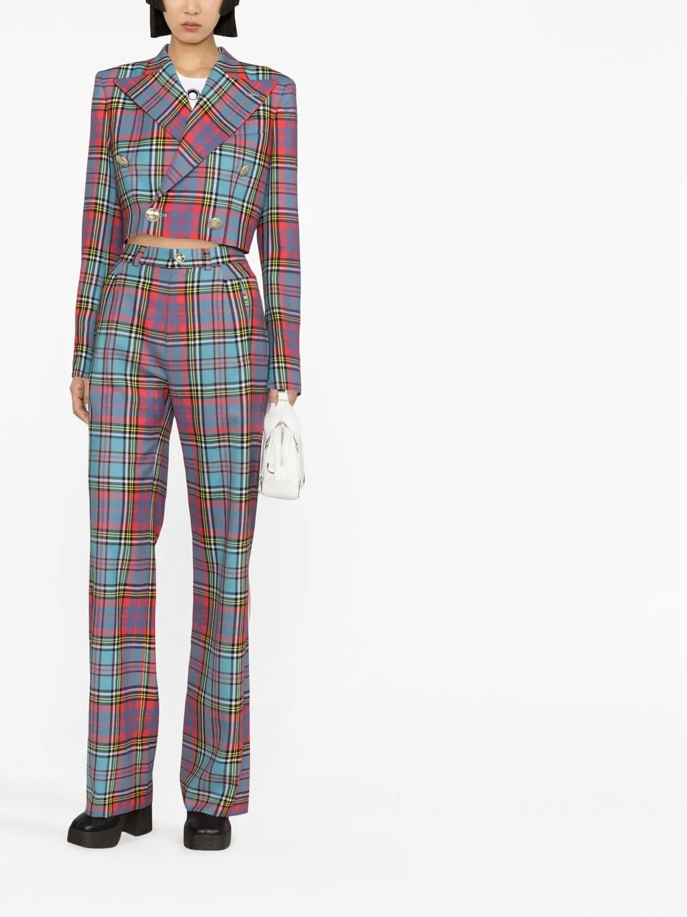 Vivienne Westwood Broek met wijde pijpen - Blauw
