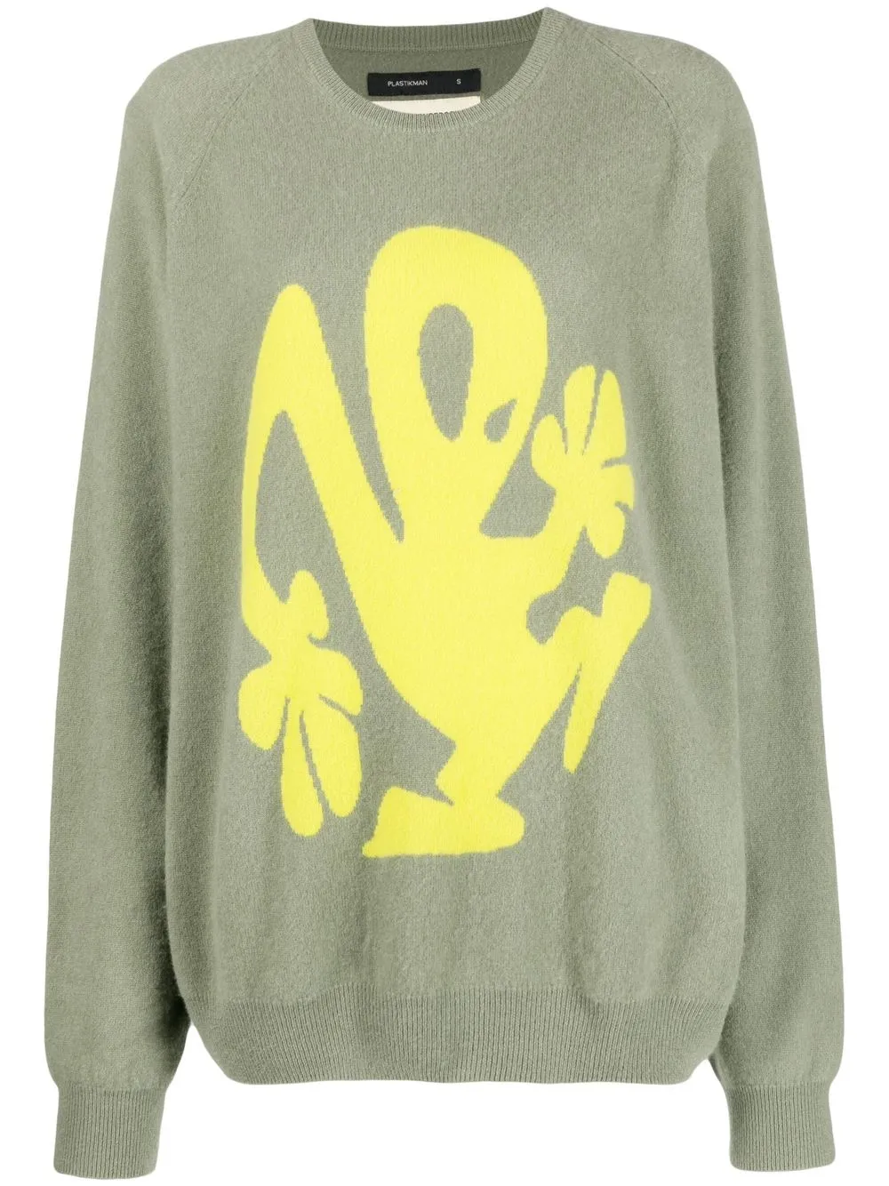 

Frenckenberger x Richie Hawtin boyfriend sweater - Green