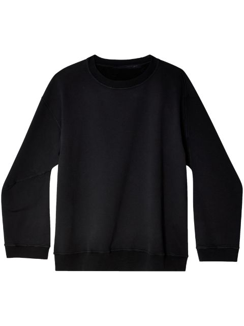 marina yee crew-neck drop-shoulder sweatshirt