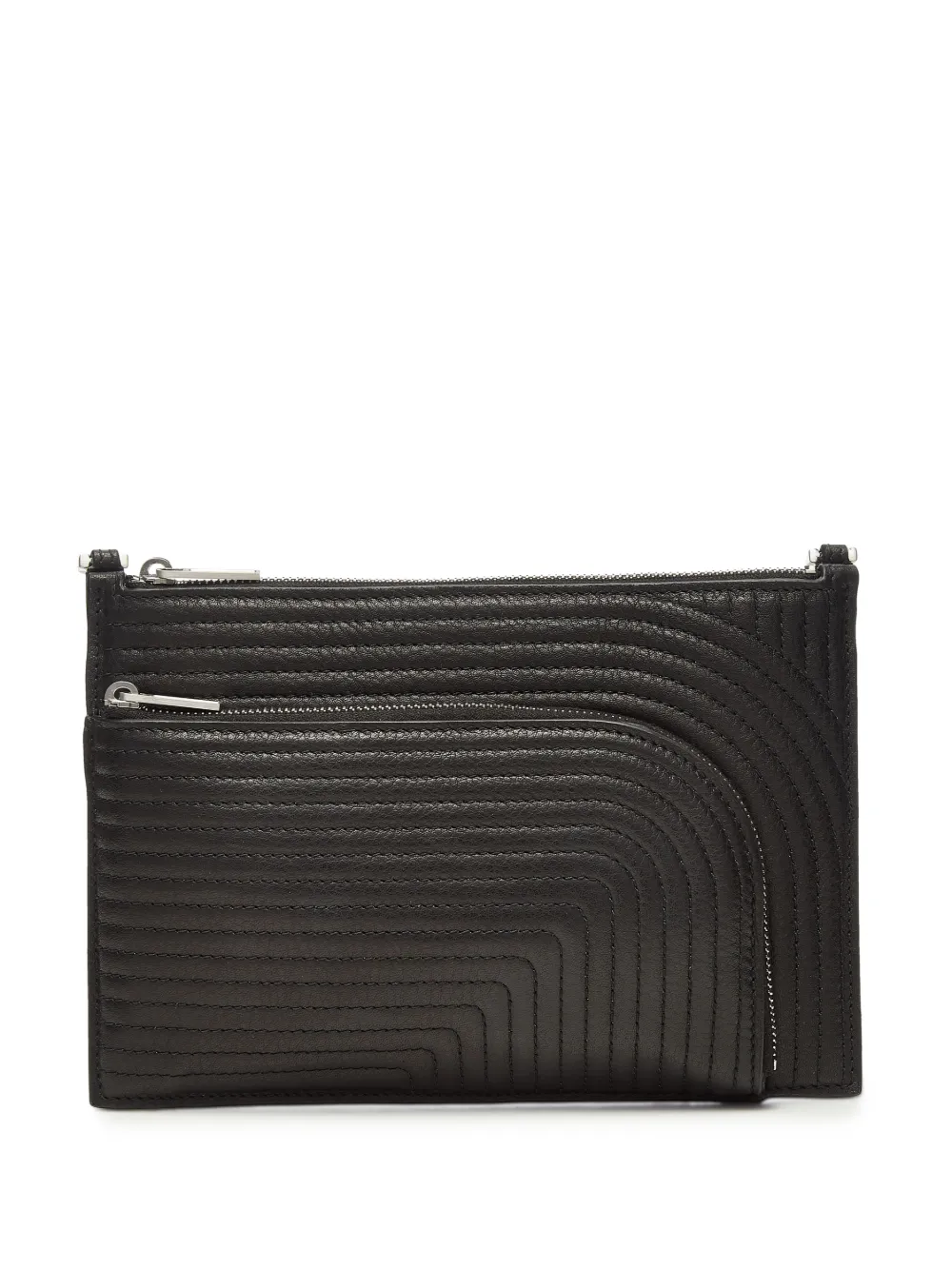 Rick Owens Club Pouch leather clutch bag