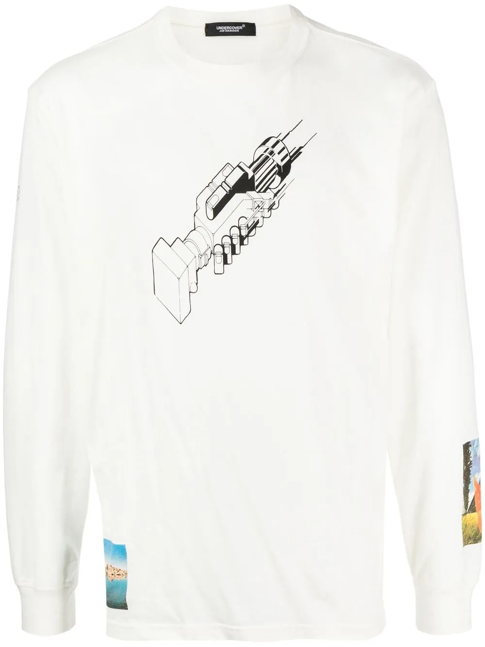 

Undercover photograph-print sweatshirt - White