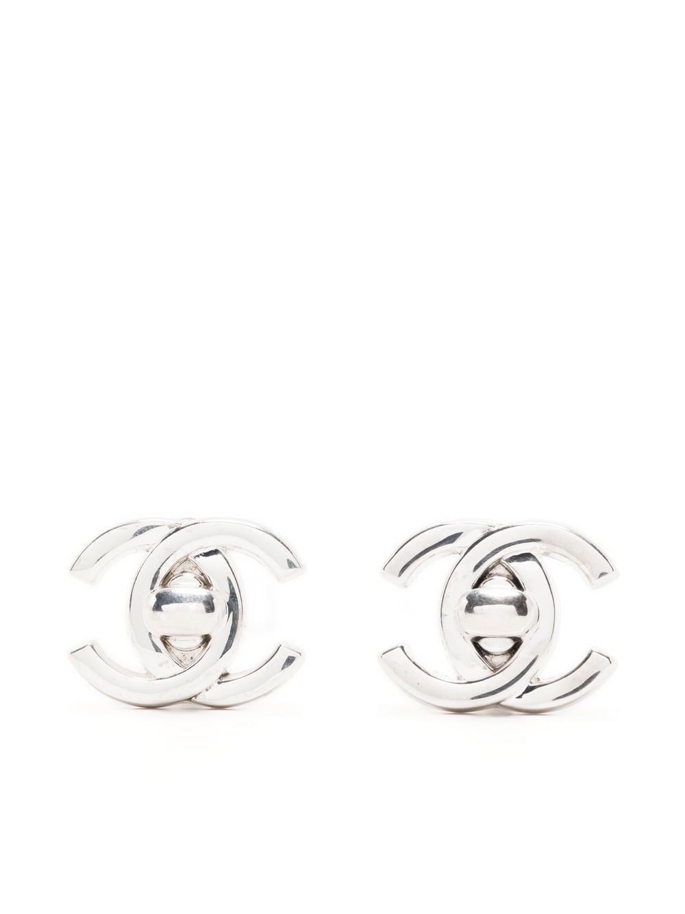 Chanel Pierced Earrings Heart A21B(Gold)