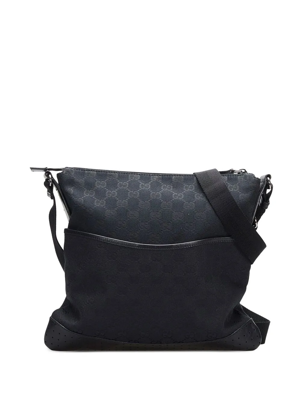 

Gucci Pre-Owned GG-pattern canvas crossbody bag - Black