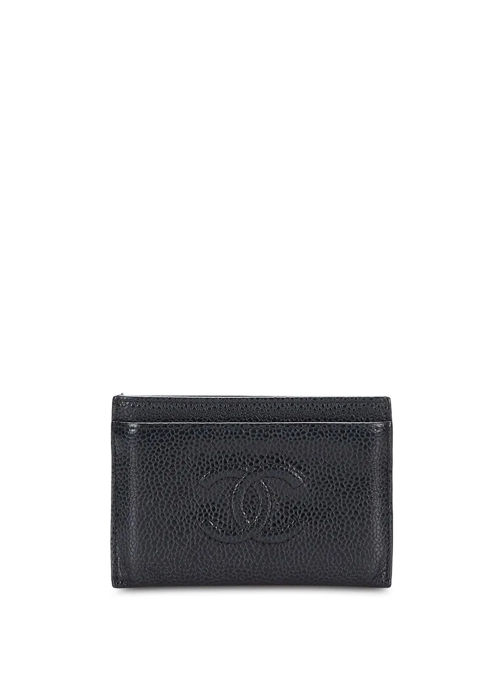 

CHANEL Pre-Owned 2012 CC cardholder - Black