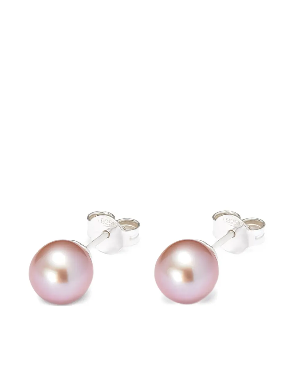 Hatton Labs pearl stud earrings - シルバートーン Hatton Labs pearl stud earrings - シルバートーン