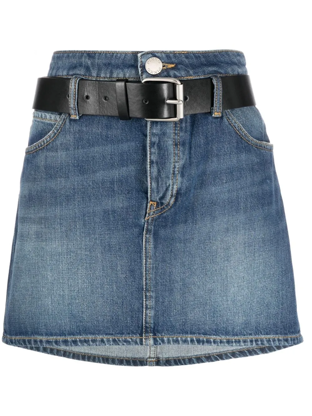 

PINKO Rally denim miniskirt - Blue