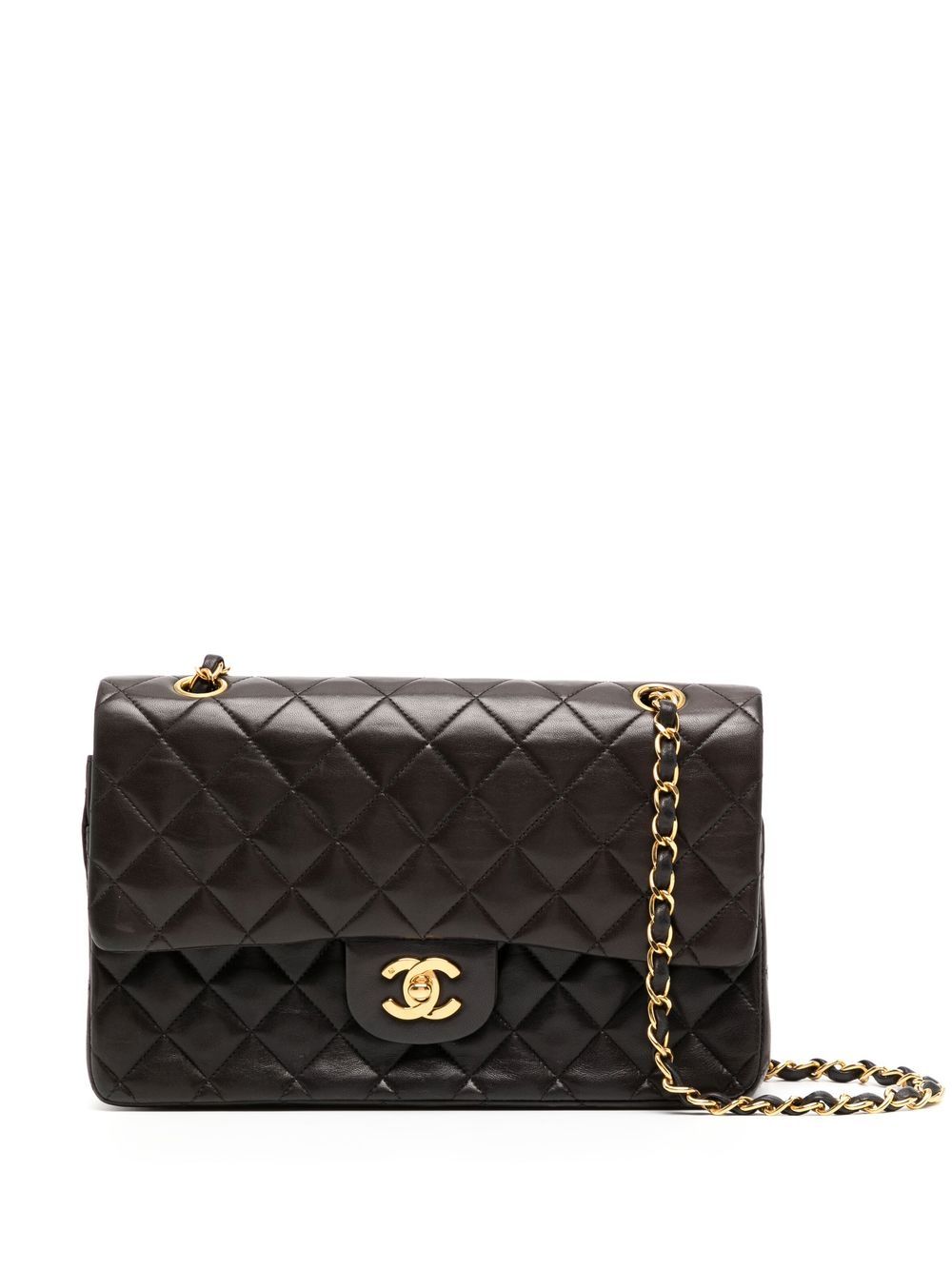 

CHANEL Pre-Owned 1992-1994 Double Flap shoulder bag - Black