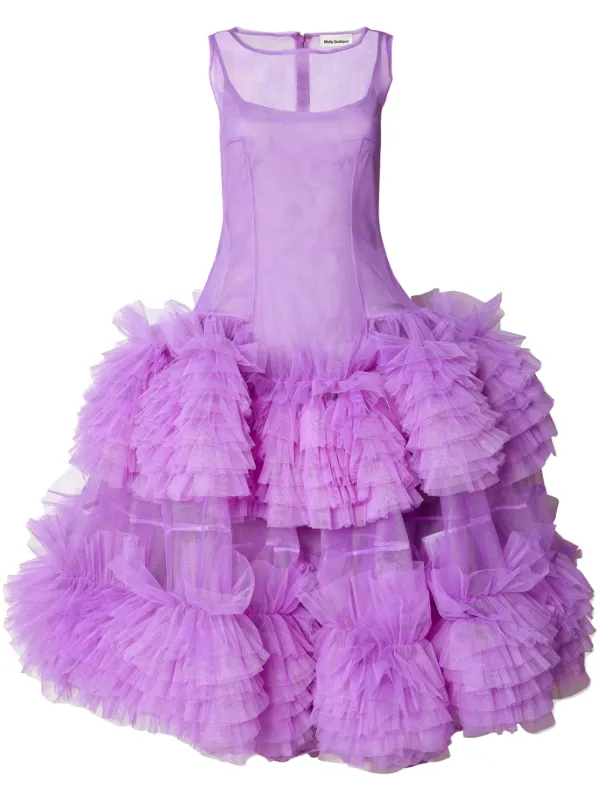 Molly goddard 2024 pink tulle dress