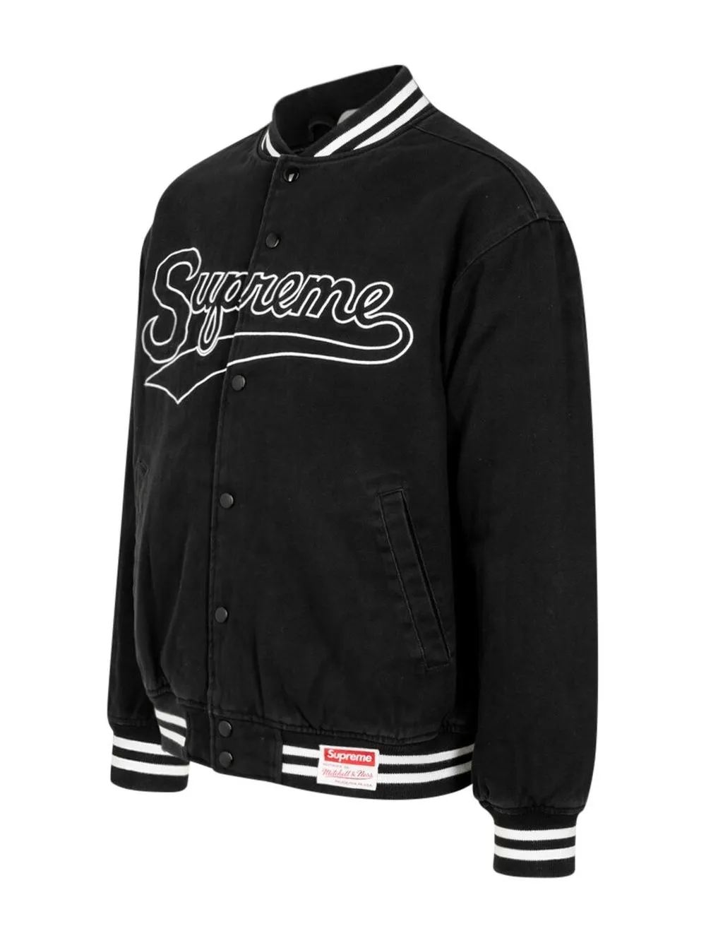 Supreme X Mitchell & Ness Doughboy Varsity Jacket - Farfetch