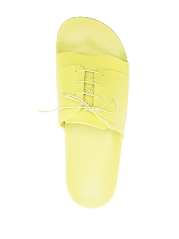 直営店☆MaisonMargiela☆レースアップ フラットサンダル Maison Margiela レースアップ フラットサンダル | グリーン