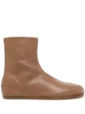 Maison Margiela Tabi flat ankle boots - Brown