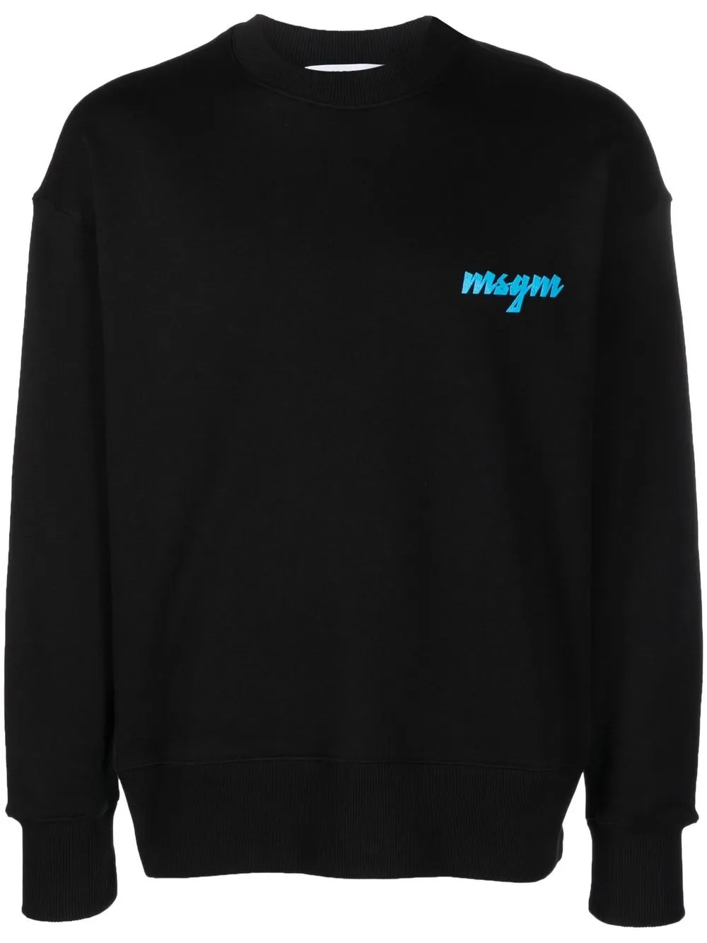 

MSGM palm tree logo-print sweatshirt - Black