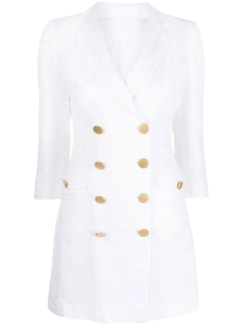 

Tagliatore blazer con doble botonadura - Blanco