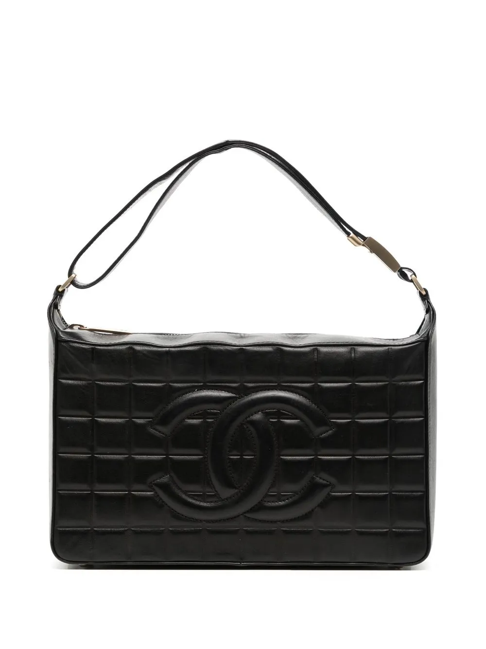 

CHANEL Pre-Owned bolsa de hombro CC Choco Bar 2003-2004 - Negro