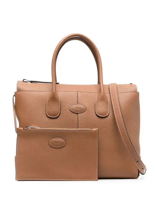 Sac cabas à pochette intégrée - Tod's - Modalova