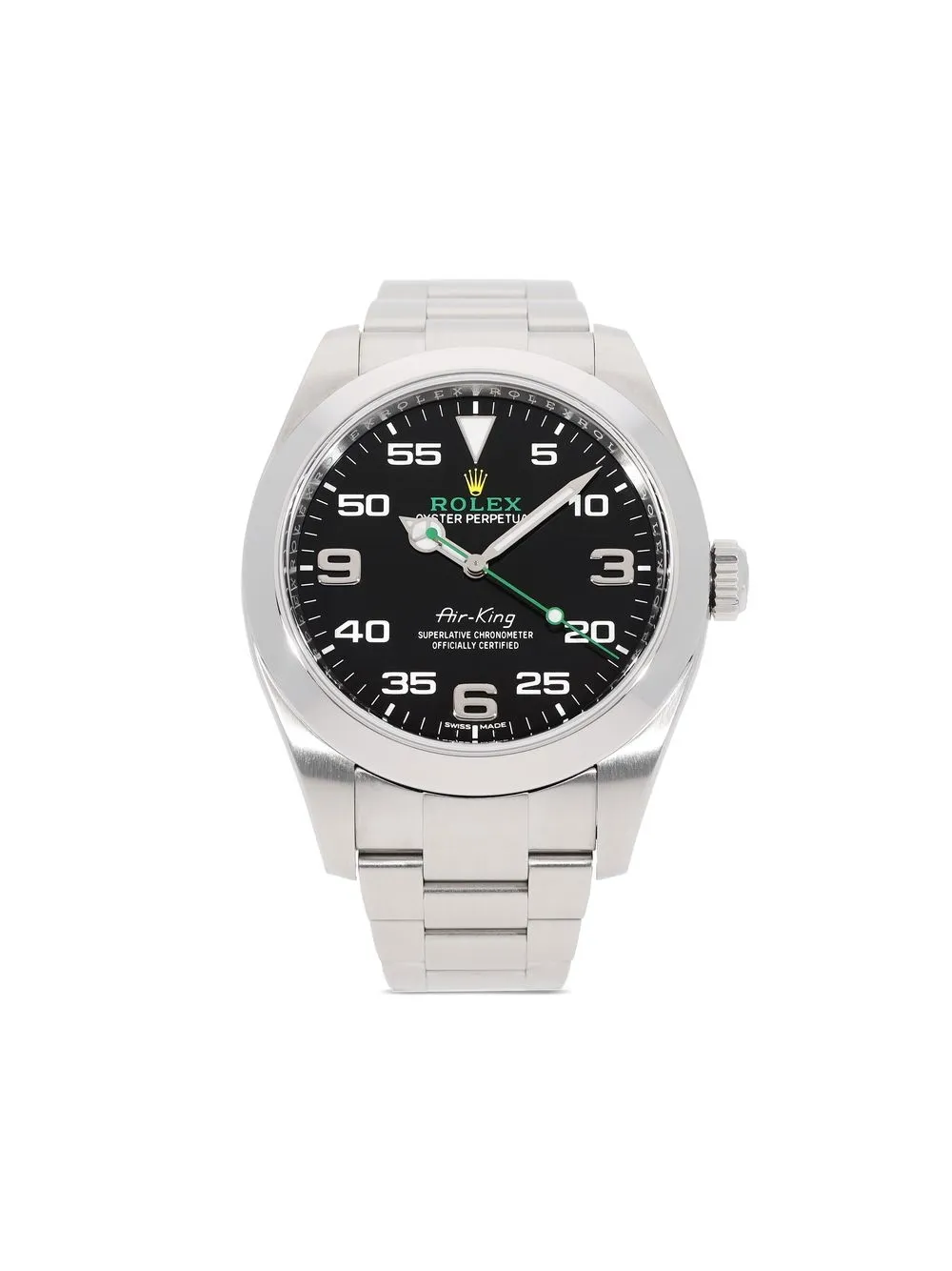 

Rolex 2021 pre-owned Air-King 40mm - Black