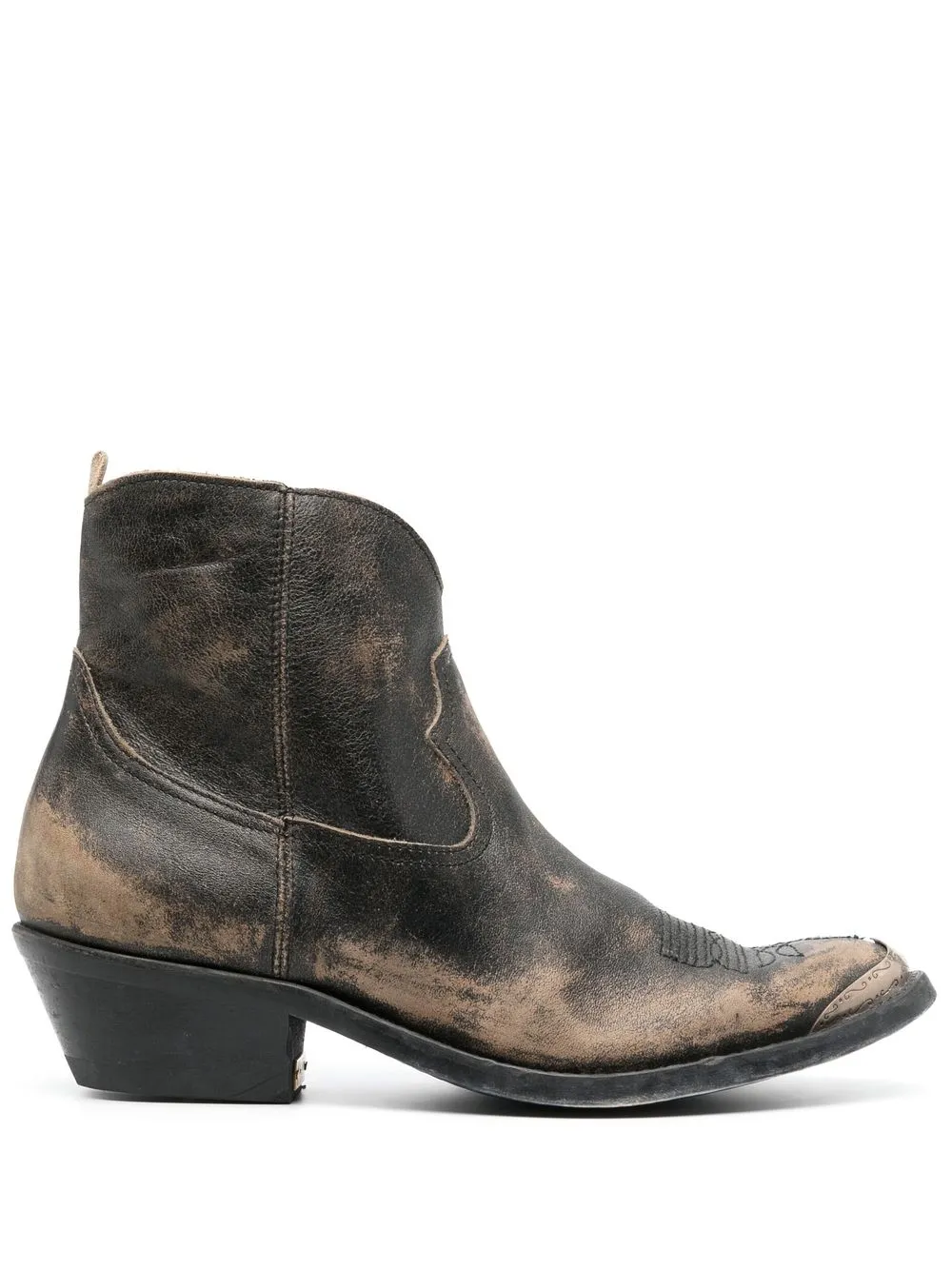 

Golden Goose almond-toe ankle boots - Brown