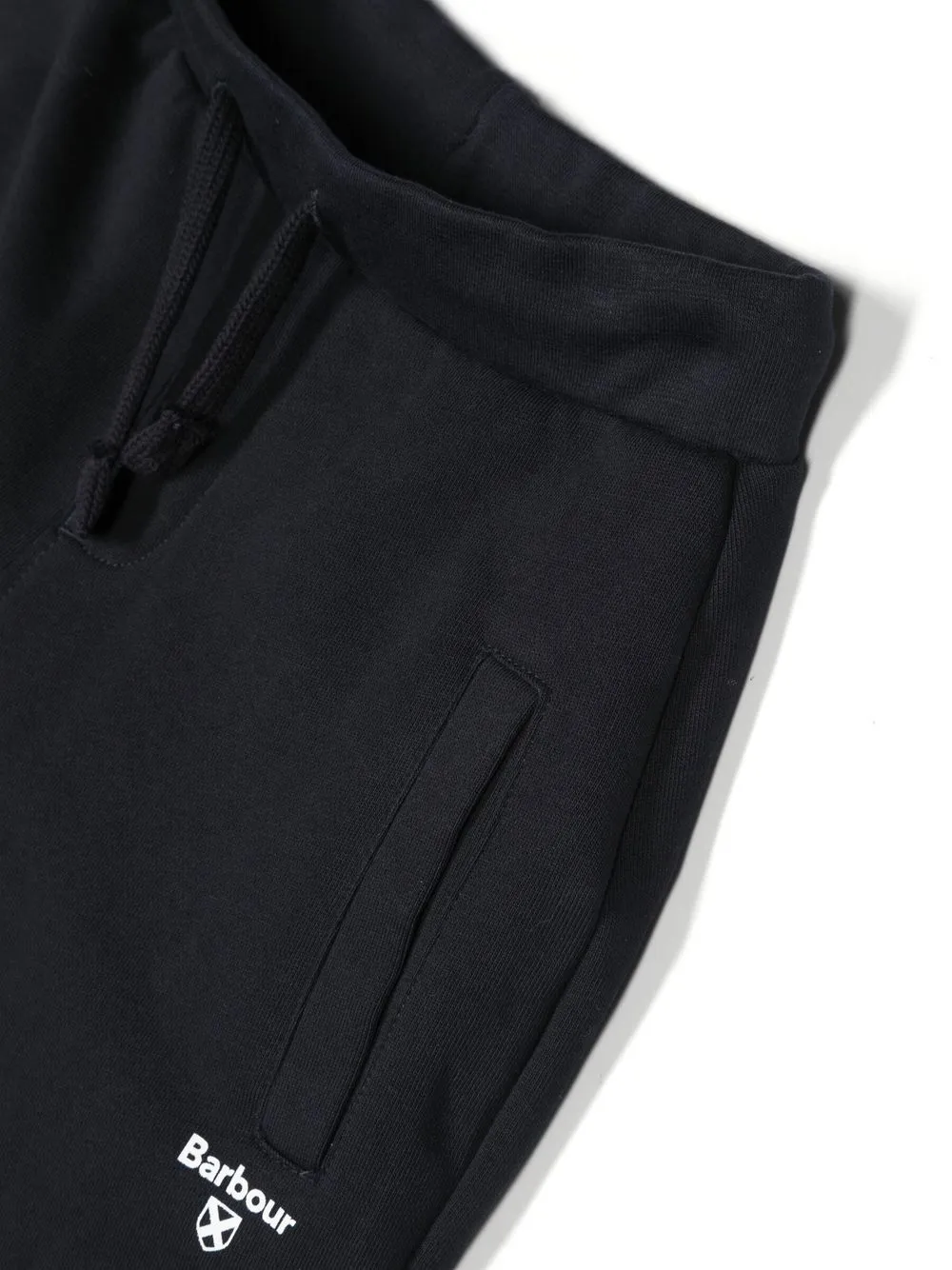Barbour Logo-print Tracksuit Set In Blue