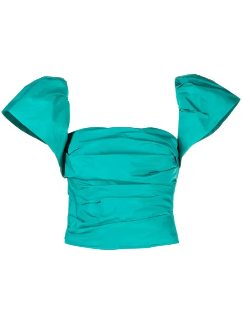 PINKO ruched gathered blouse 