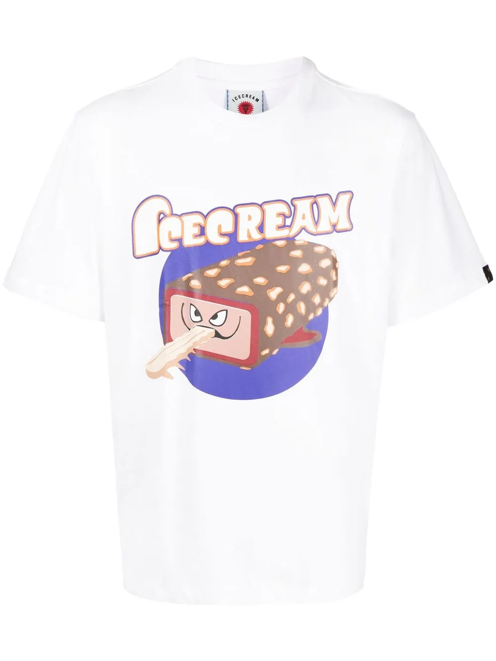 

ICECREAM playera manga corta con logo estampado - Blanco