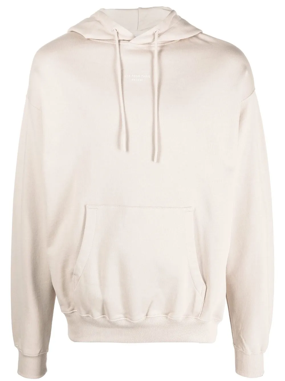 

Drôle De Monsieur hoodie con cordones - Neutro