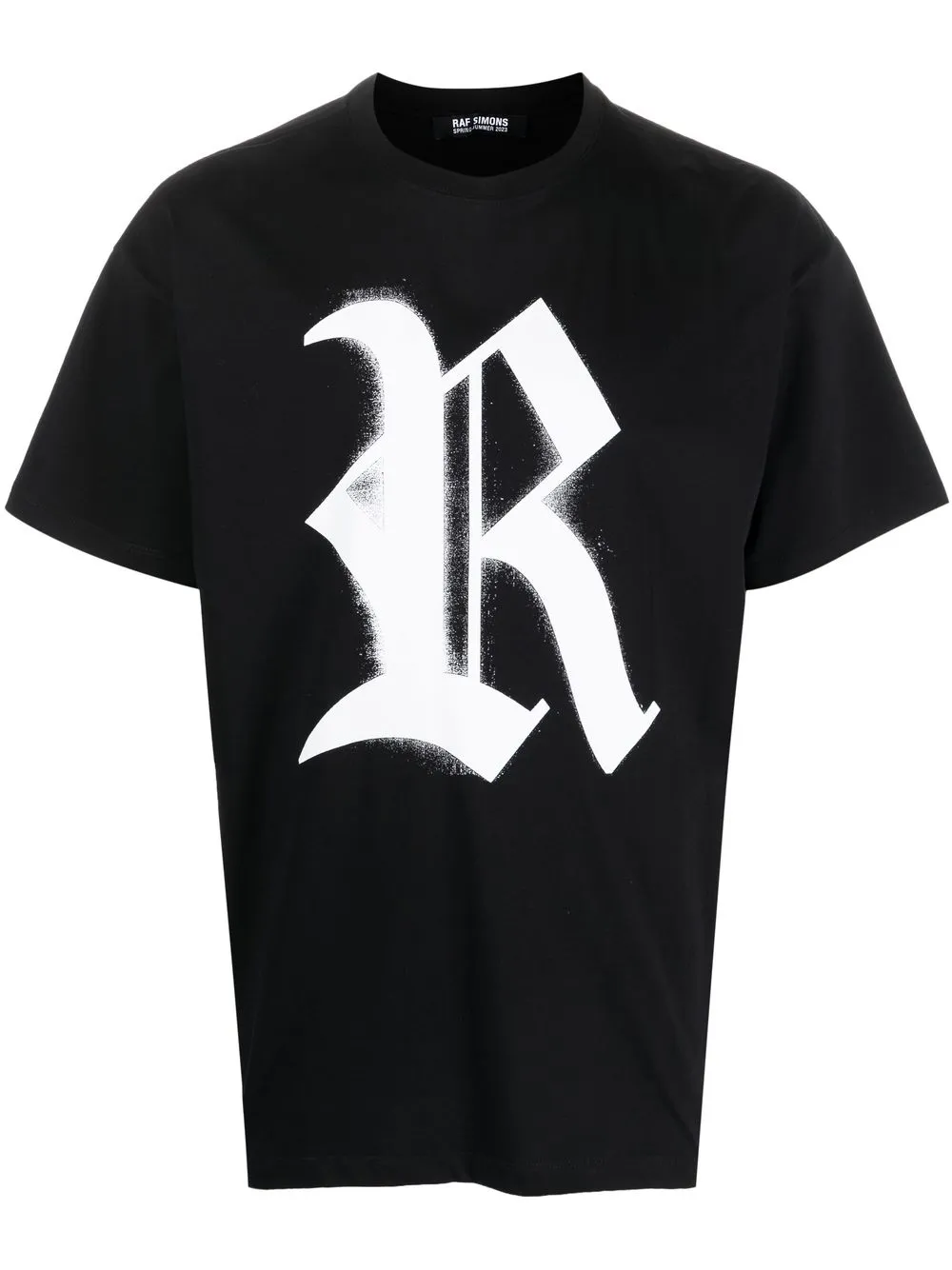 

Raf Simons logo print T-shirt - Black