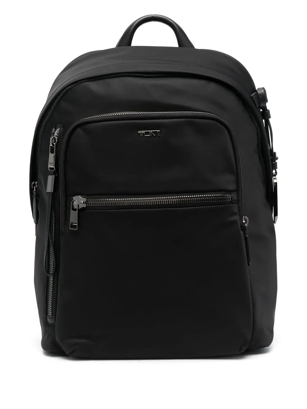 

Tumi logo-lettering backpack - Black