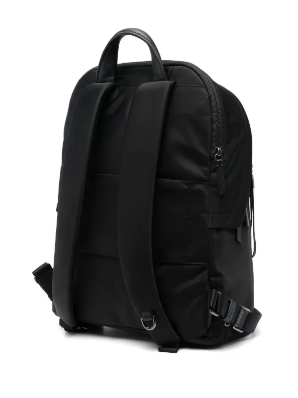 Tumi logo-lettering Backpack Black FARFETCH PH