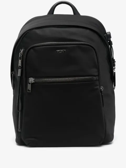 Tumi logo-lettering backpack