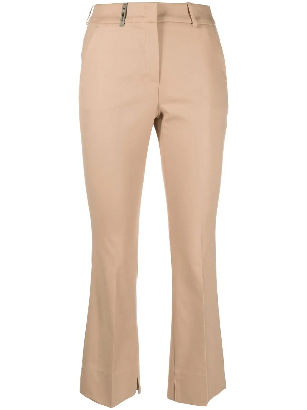 

Peserico mid-rise cropped trousers - Neutrals