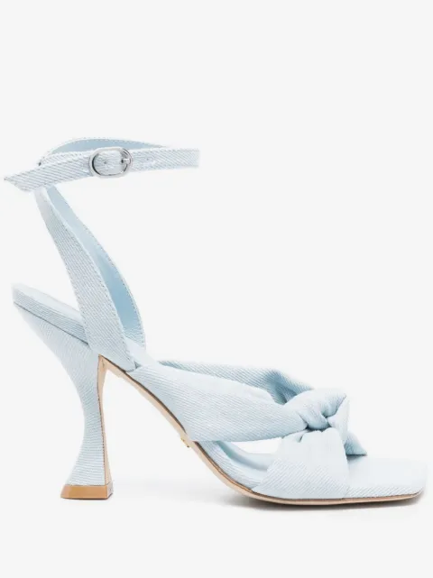 Stuart Weitzman Playa Angle Strap 100 sandals