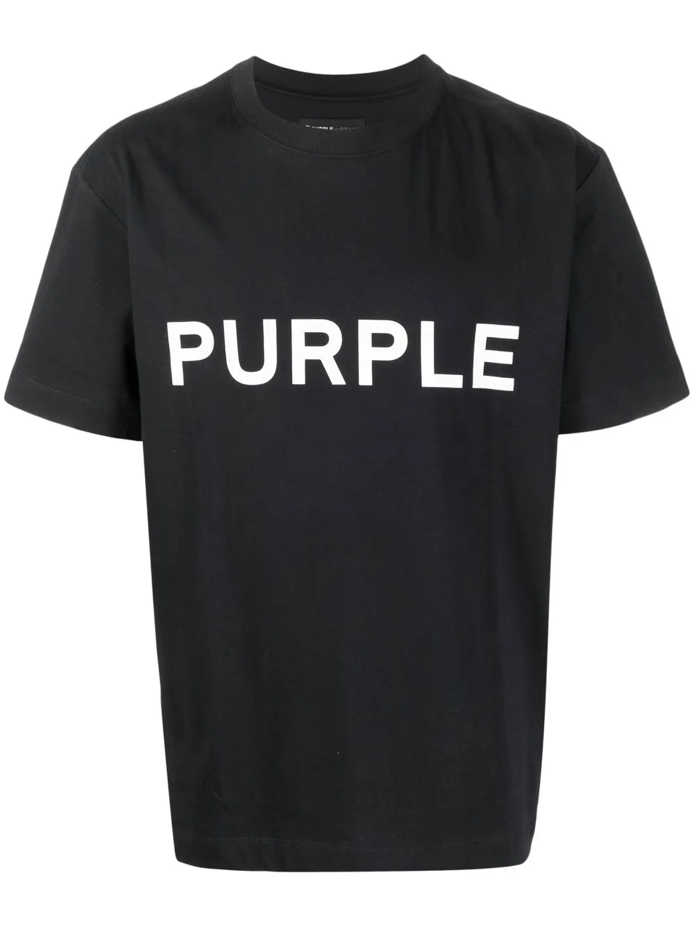 

Purple Brand playera con logo estampado - Negro