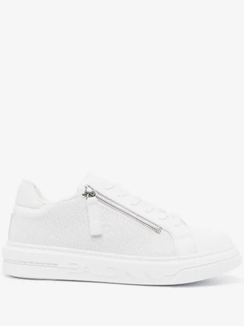 Baldinini embossed-logo lace-up sneakers