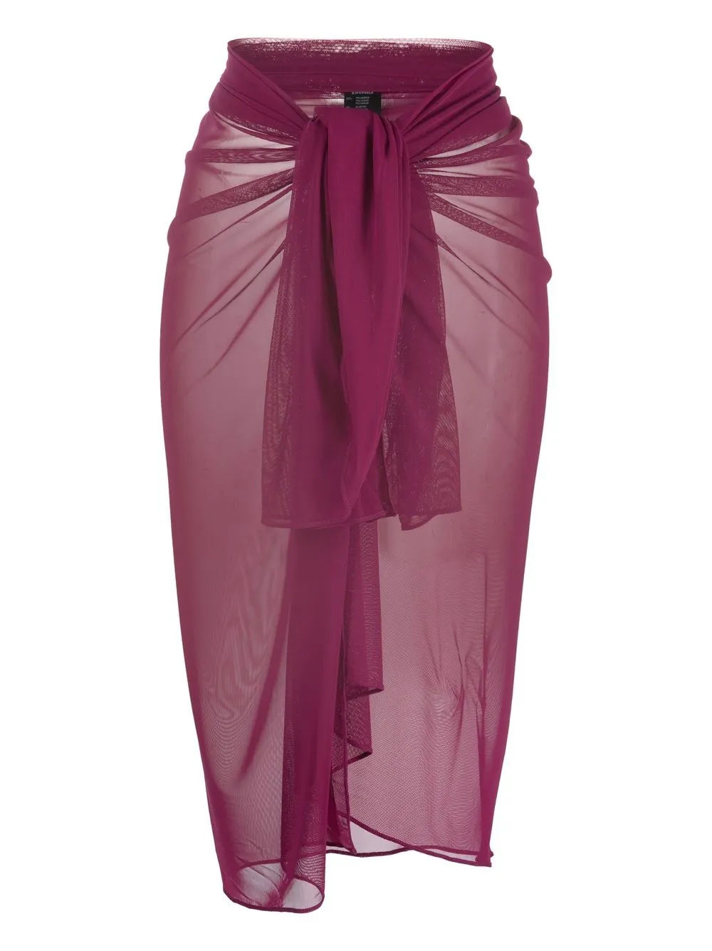 Fisico wraparoud mesh sarong - Purple