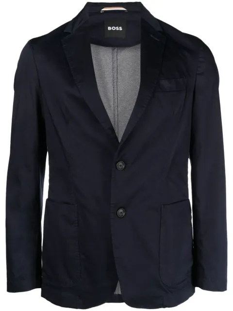 BOSS blazer à col v