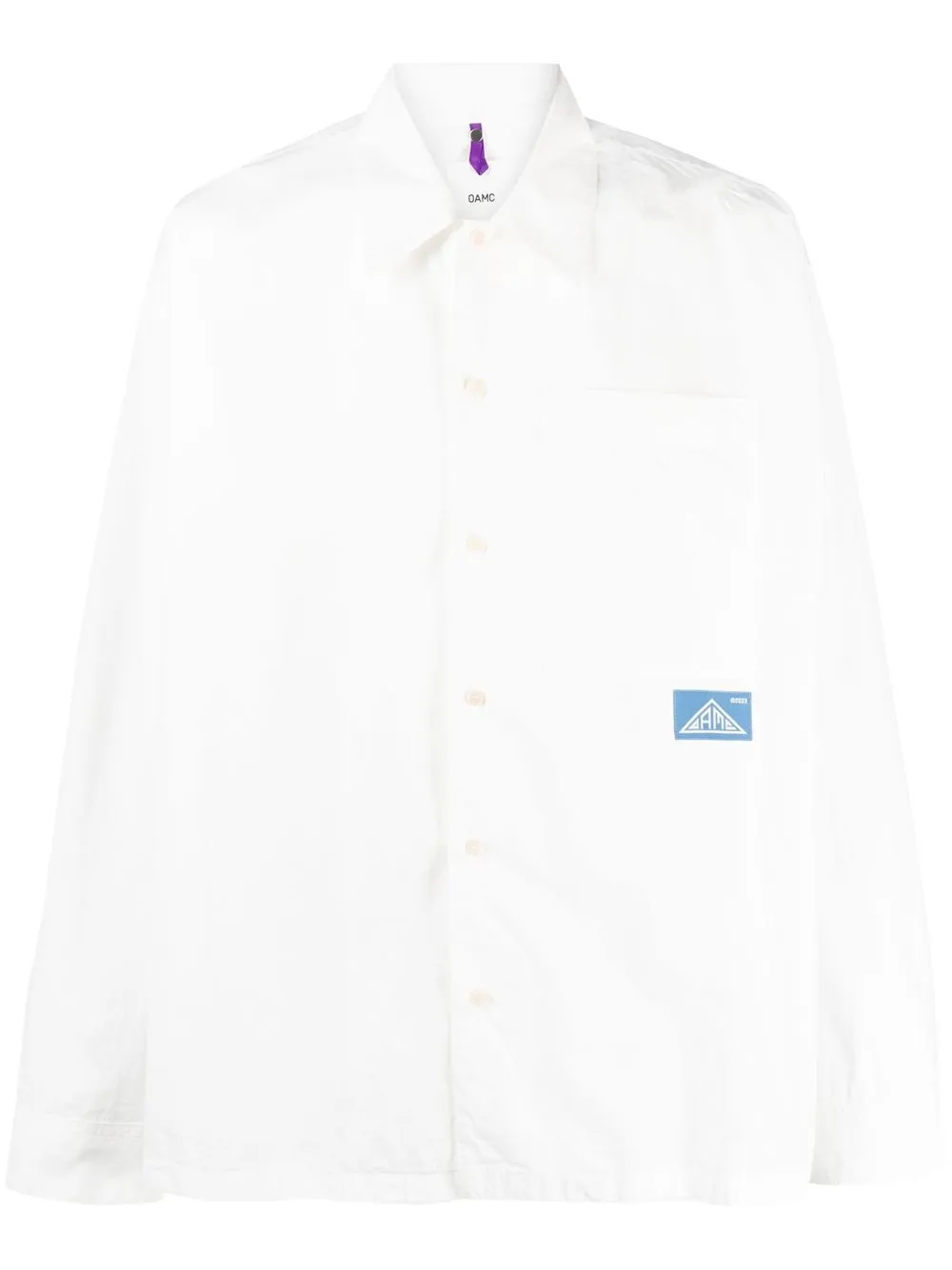 

OAMC patch-pocket cotton shirt - White