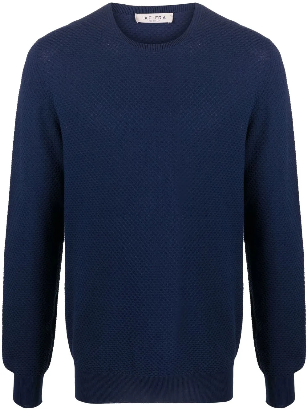 

Fileria cotton knitted jumper - Blue