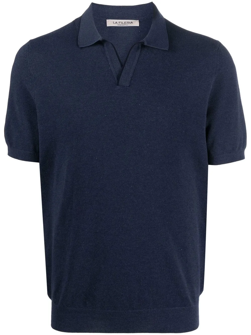 

Fileria cotton knitted polo shirt - Blue