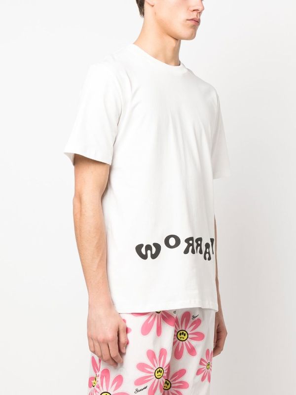 Barrow graphic-print Shirt - White