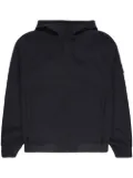 Stone Island logo-patch hooded jacket - Black