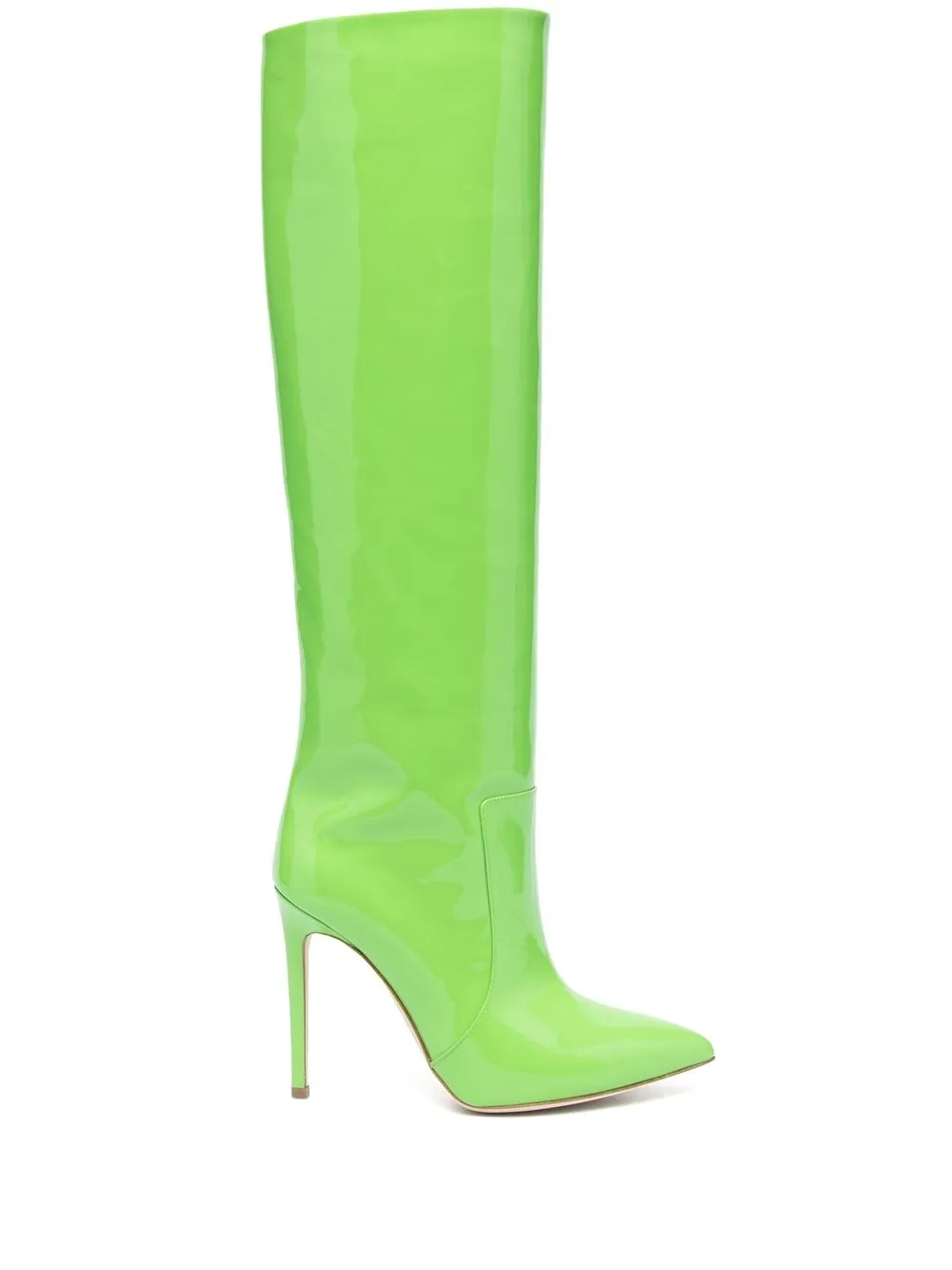 

Paris Texas 110mm stiletto leather boots - Green