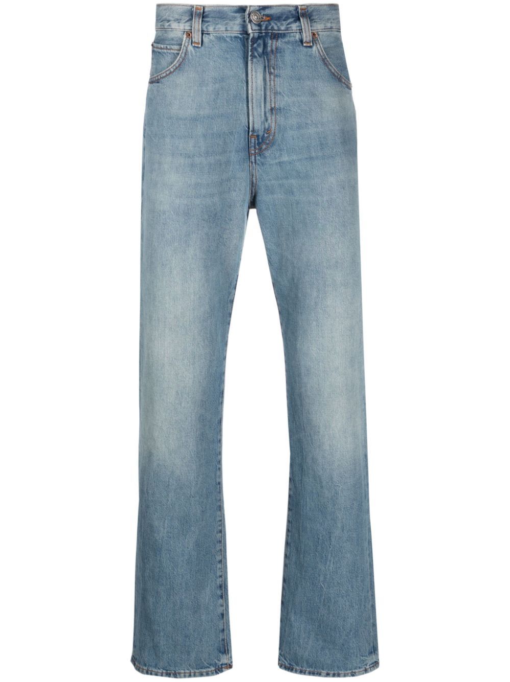 Haikure Straight-leg Cut Jeans In Blue