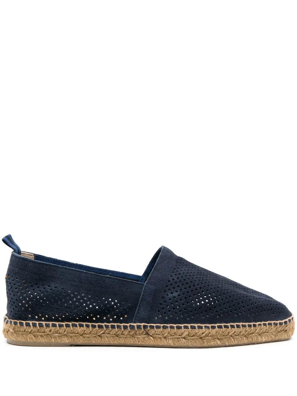 

Castañer perforated-detail espadrilles - Blue