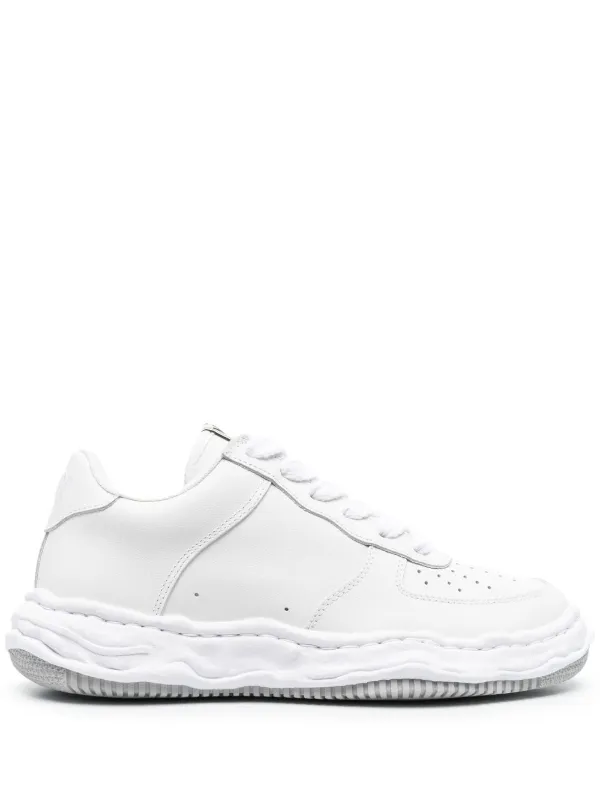 Maison Mihara Yasuhiro perforated-detail low-top Sneakers - Farfetch